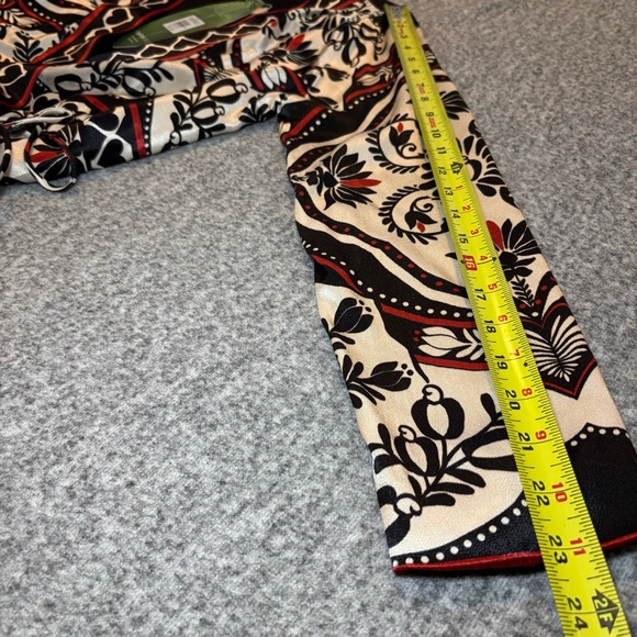 Farm Rio Passion Scarf Print Wrap Mini Dress Women's Medium New with Tags - Picture 14 of 14